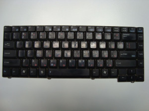 Клавиатура за лаптоп Asus A3A A3F A3E A3G A3H F5R Черна с Кирилица